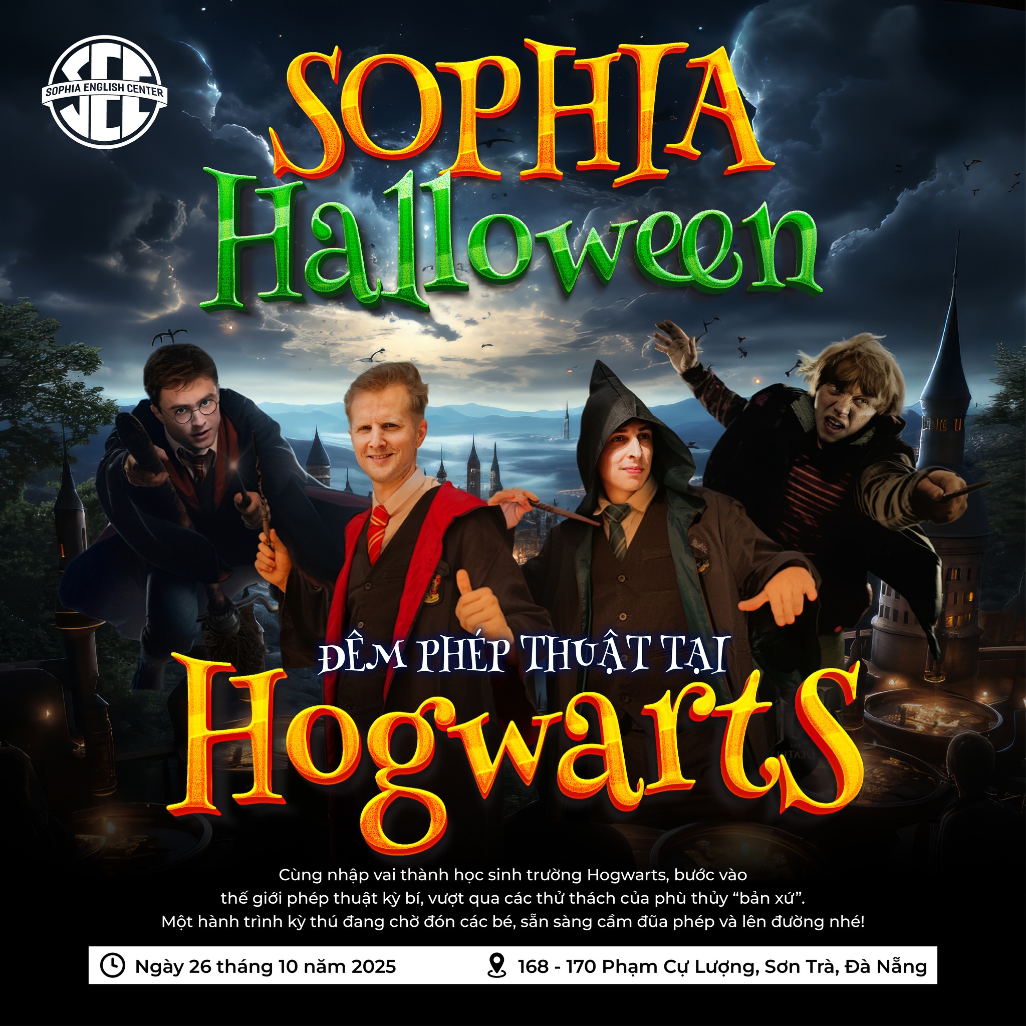 SOPHIA HALLOWEEN 2025 – ĐÊM HỘI HÓA TRANG VÀO THẾ GIỚI HUYỀN BÍ