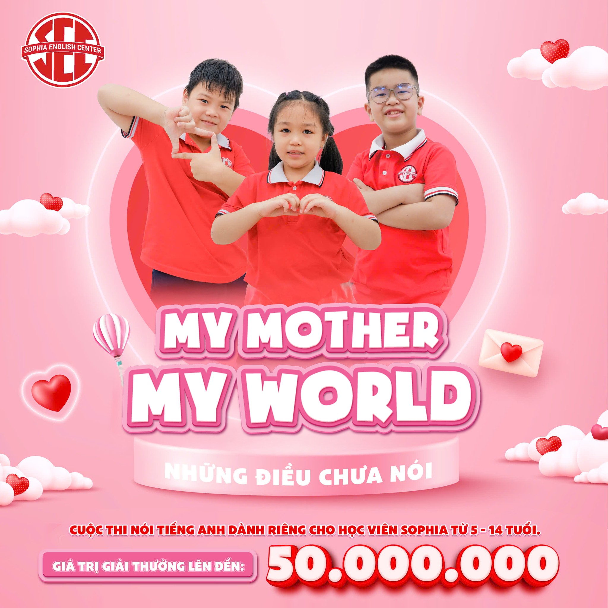 MY MOTHER – MY WORLD: SÂN CHƠI 20/10 DÀNH CHO HỌC VIÊN SOPHIA