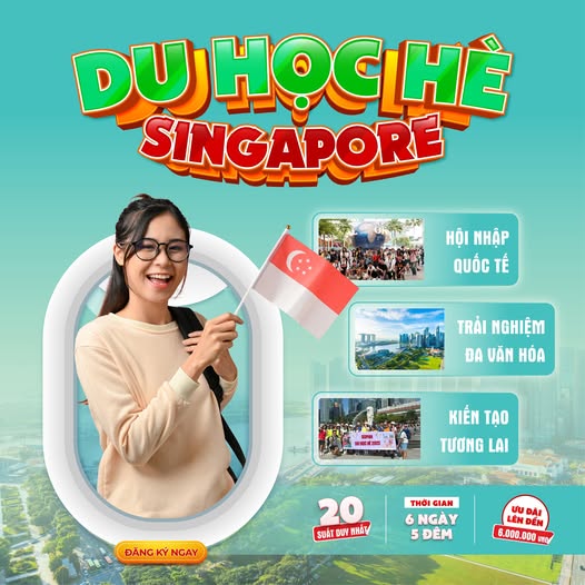 Du Học Hè Sophia 2026 Tại Singapore Cùng Sophia English