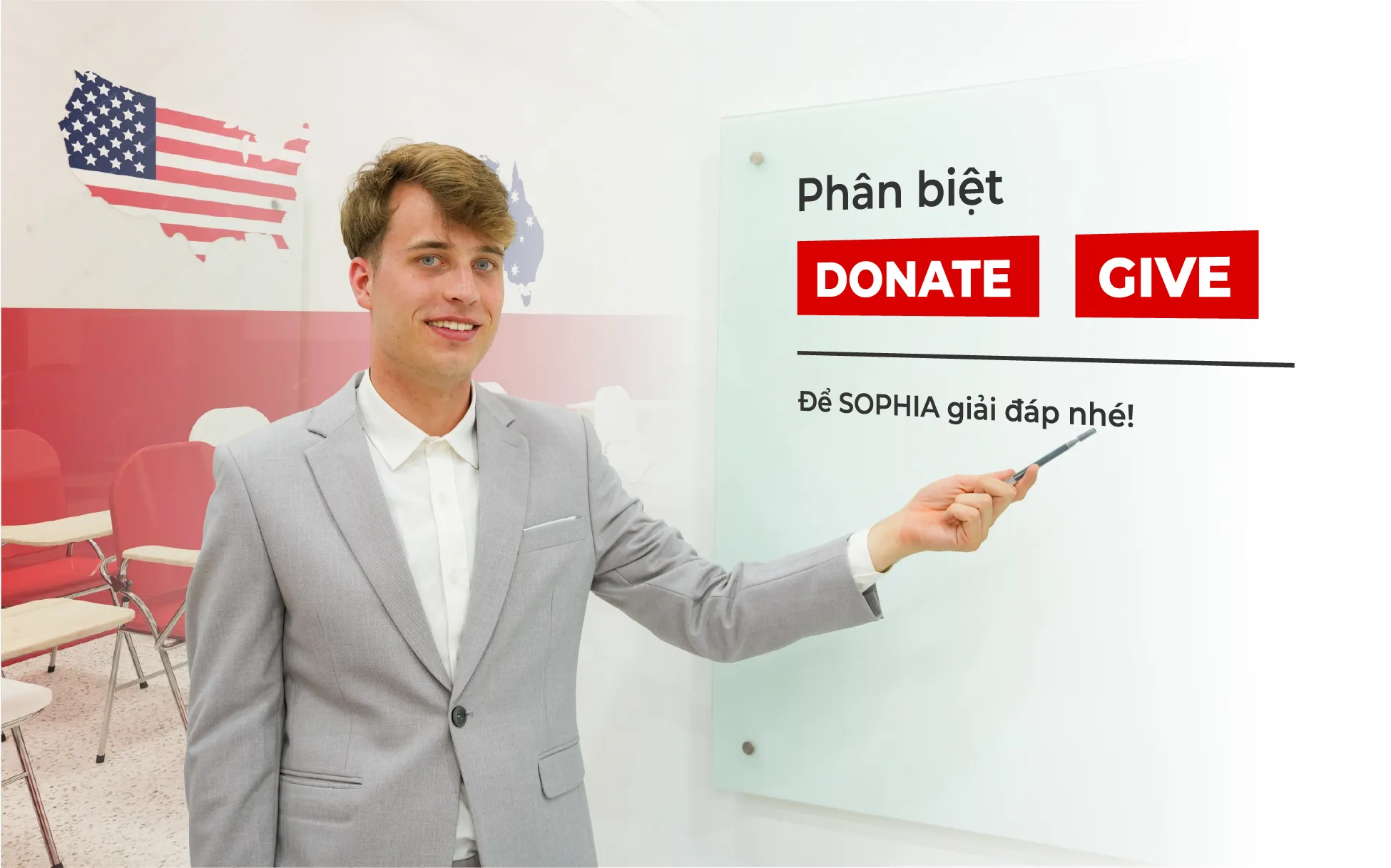 Donate là gì? Phân biệt Donate và Give cực chuẩn & Dễ hiểu cùng SOPHIA