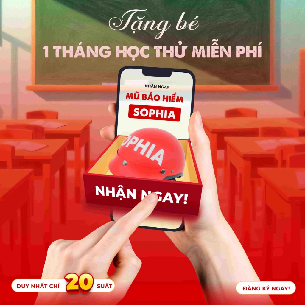 Đánh Giá Năng Lực Tiếng Anh Đà Nẵng Miễn Phí Cho Bé Cùng SOPHIA