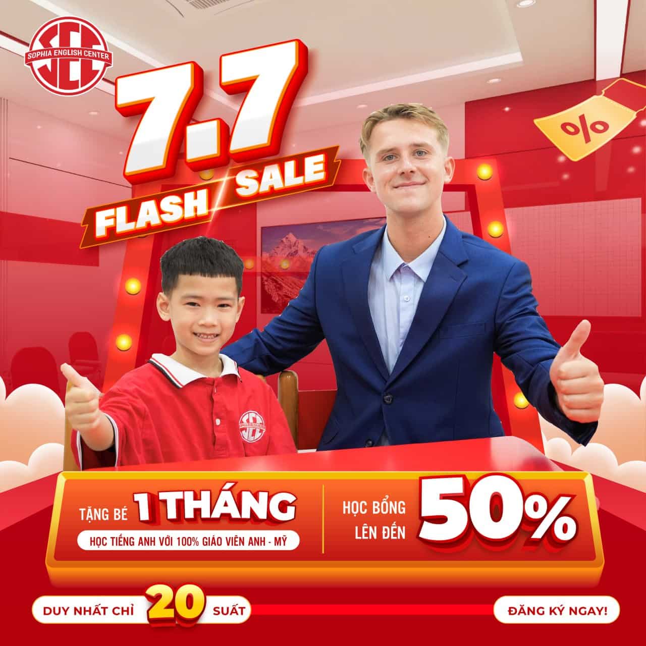 Siêu Ưu Đãi Tháng 7 – Flash Sale 7.7 "Có 1 Không 2 Chỉ Có Tại SOPHIA