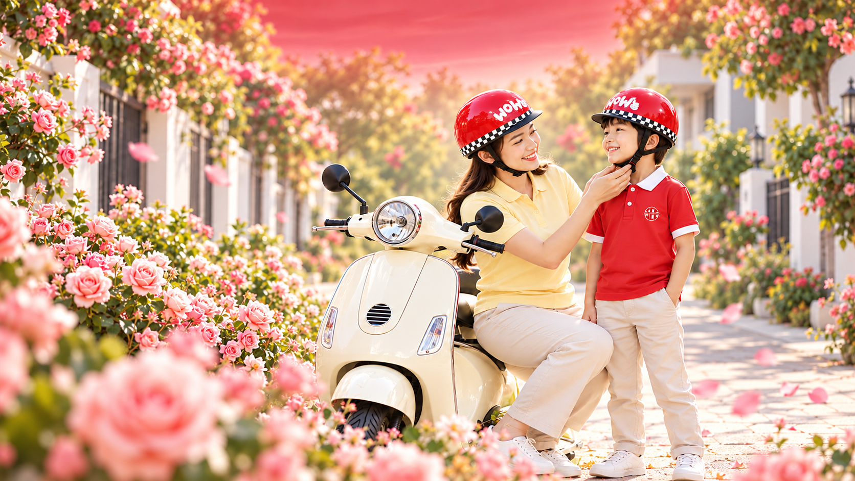 Mẹ luôn đồng hành cùng con trong mọi khoảnh khắc